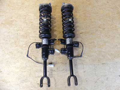 BMW Front Springs and Shocks w/ EDC (Left & Right Set) 37116863147 13-15 F01 750i 760Li Alpina B7